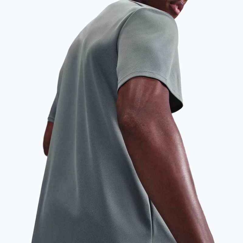 Men's running top Nike Miler Dri-Fit UV smoke grey 4