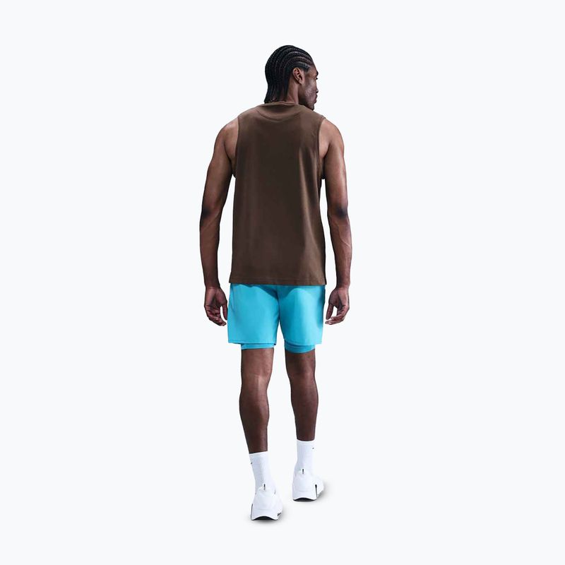 Men's T-shirt Nike Primary Dri-Fit Versatile baroque brown/baroque brown 3