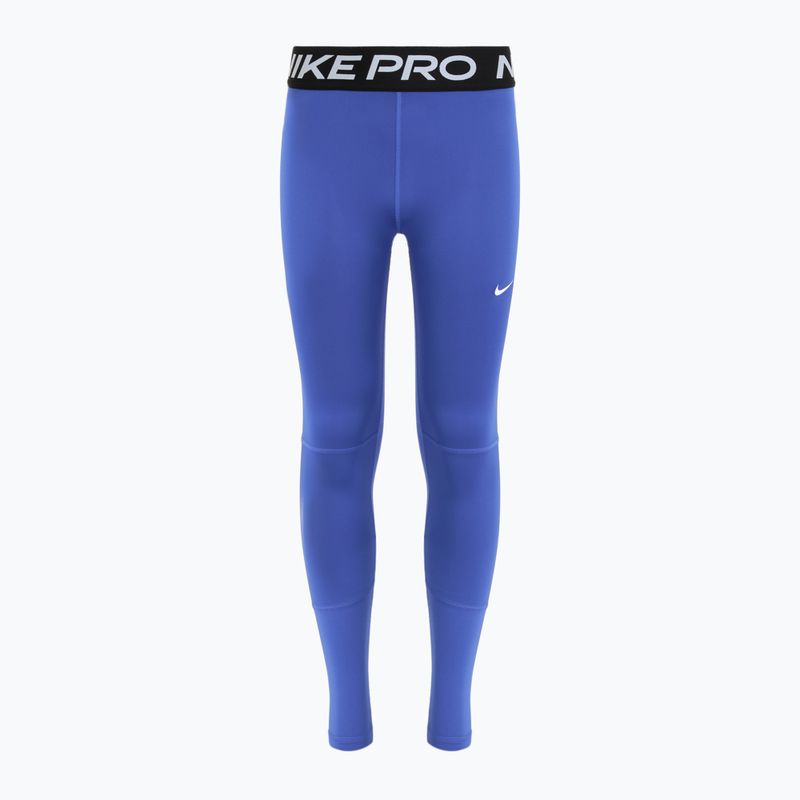 Children's leggings Nike Pro Dri-FIT comet blue/black/white 7