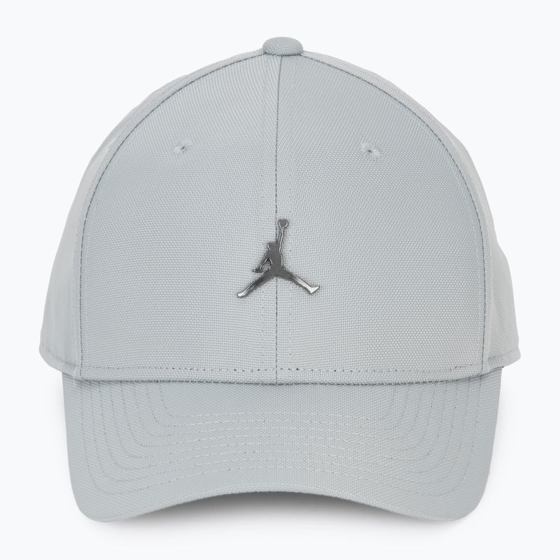 Baseball cap Nike Jordan Rise Structured Metal Jumpman light smoke grey/R511 2