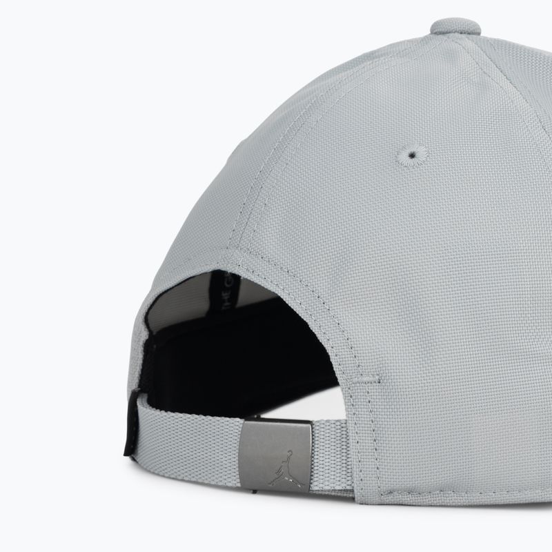 Baseball cap Nike Jordan Rise Structured Metal Jumpman light smoke grey/R511 4