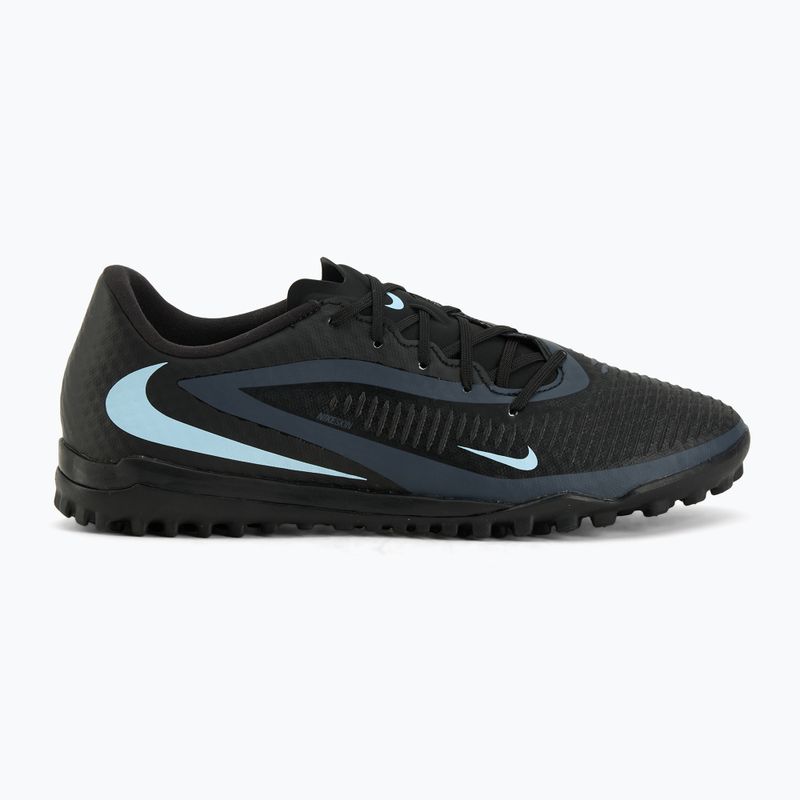 Men's football boots Nike Phantom 6 Low Academy TF black/black 2