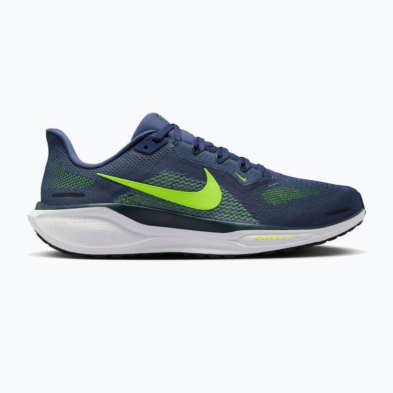 Menʼs Nike Pegasus 41 running shoes sanded purple/seaweed/cannon/volt