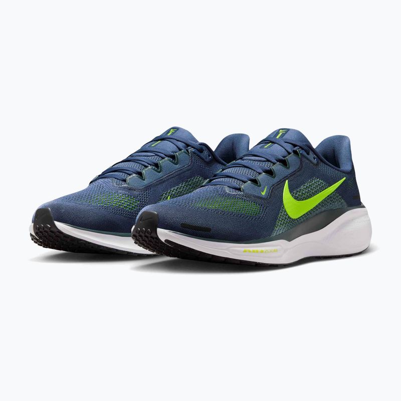 Menʼs Nike Pegasus 41 running shoes sanded purple/seaweed/cannon/volt 3
