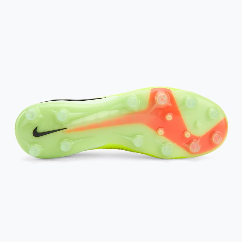 Men's football boots Nike Phantom 6 Low Elite AG-Pro hyper crimson/limelight/black 4
