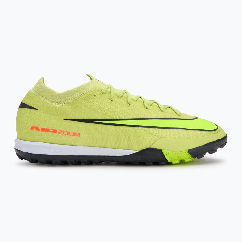 Men's football boots Nike Mercurial Vapor 16 Pro TF limelight/hyper crimson/volt 2