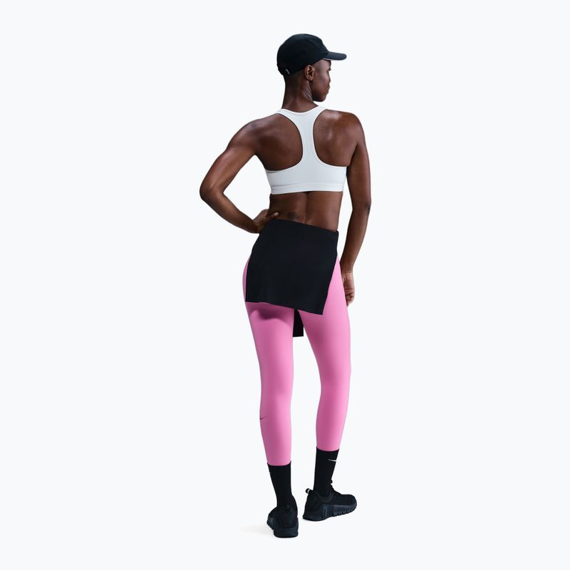 Training bra Nike Swoosh Medium Support white/black 3