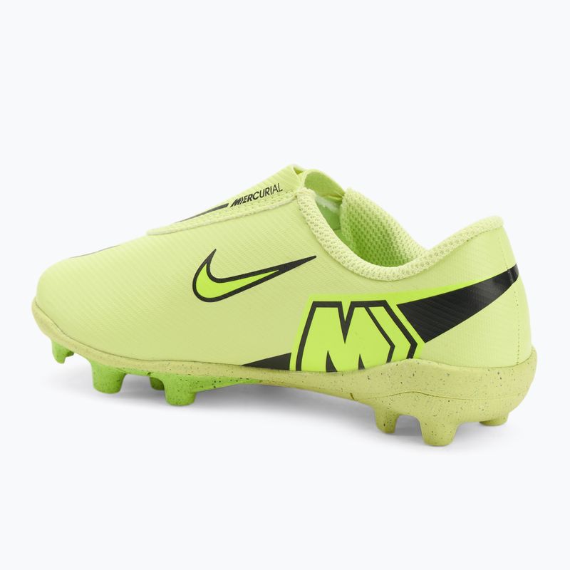 Children's football boots Nike Mercurial Vapor 16 Club FG/MG limelight/hyper crimson/volt 3