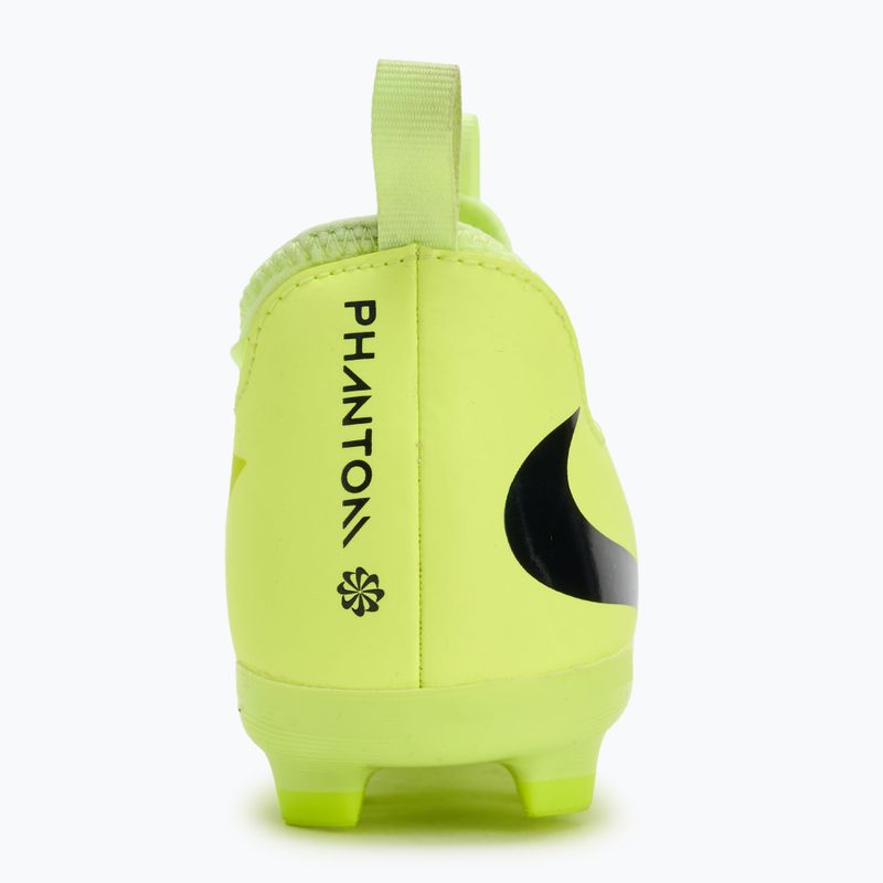 Children's football boots Nike Phantom 6 Low Academy FG/MG Jr hyper crimson/limelight/black 6