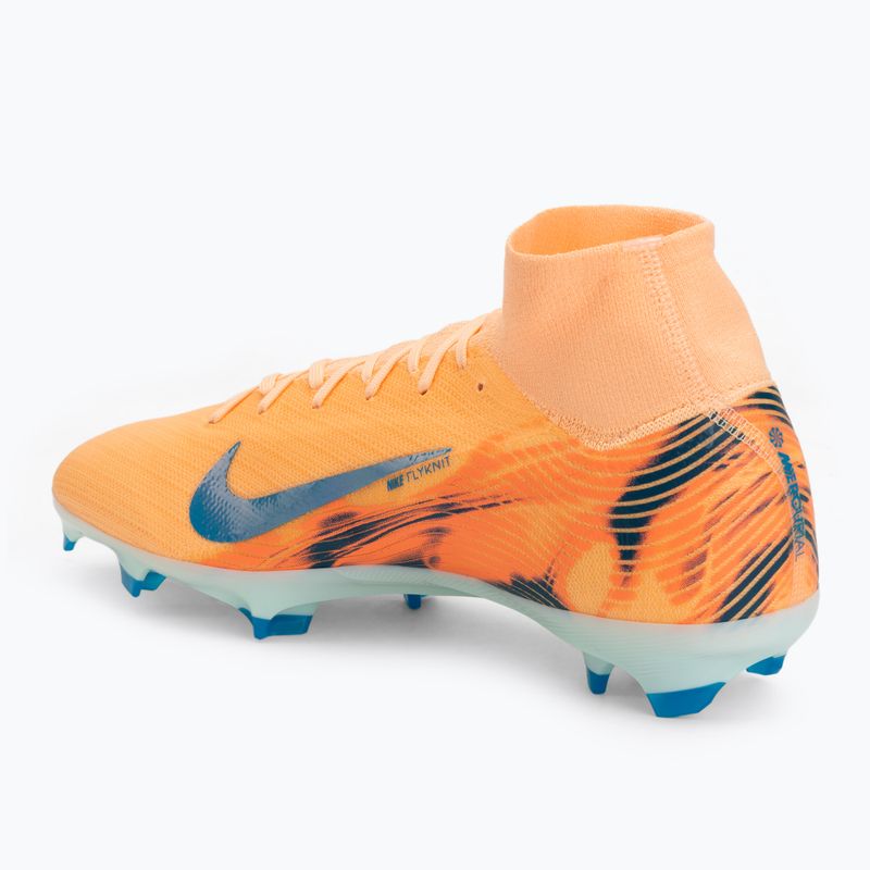 Men's football boots Nike Mercurial Superfly 10 Pro Kylian Mbappe FG melon tint/igloo 3