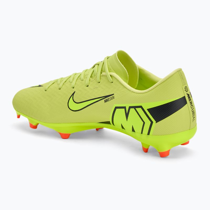 Men's football boots Nike Mercurial Vapor 16 Academy MG limelight/hyper crimson/volt 3
