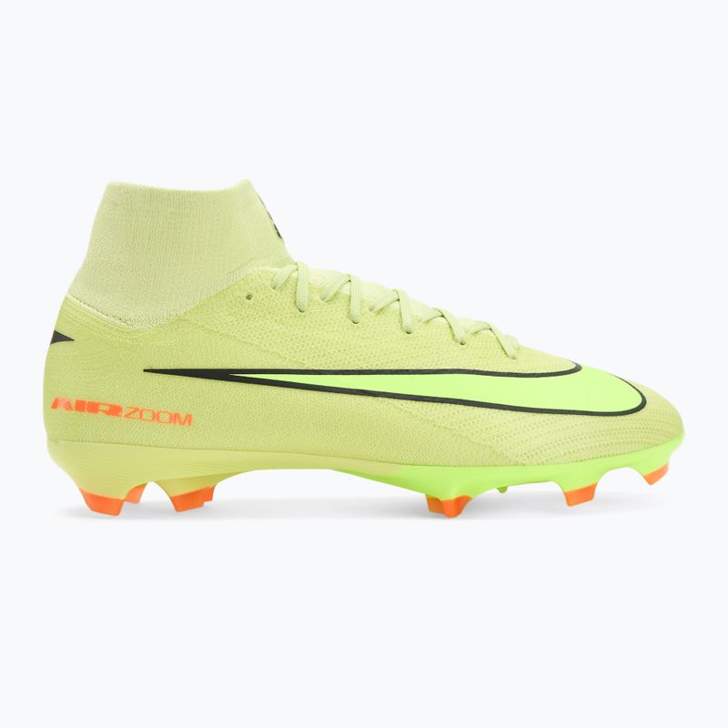 Men's football boots Nike Mercurial Superfly 10 Pro FG limelight/hyper crimson/volt 2