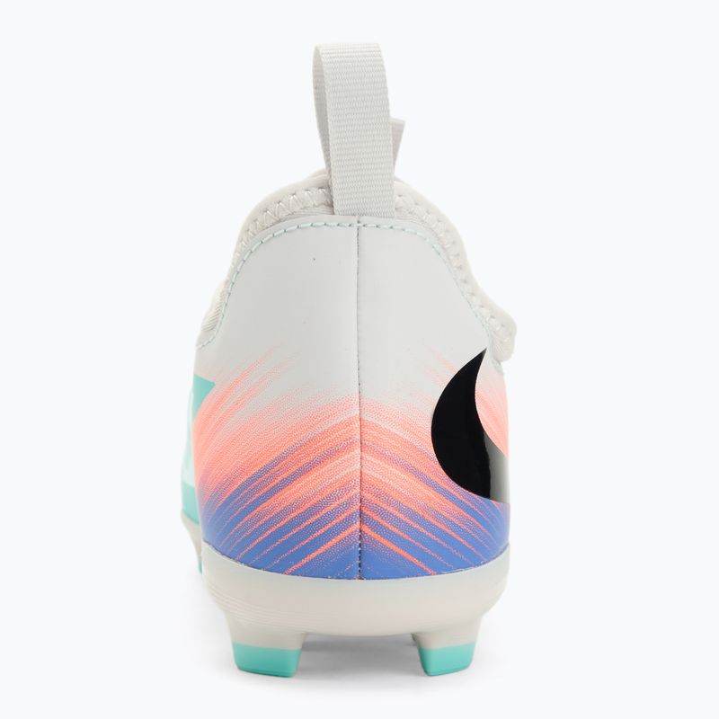 Men's football boots Nike United Phantom 6 Low Academy Jr FG/MG pistachio frost/hyper orange 6