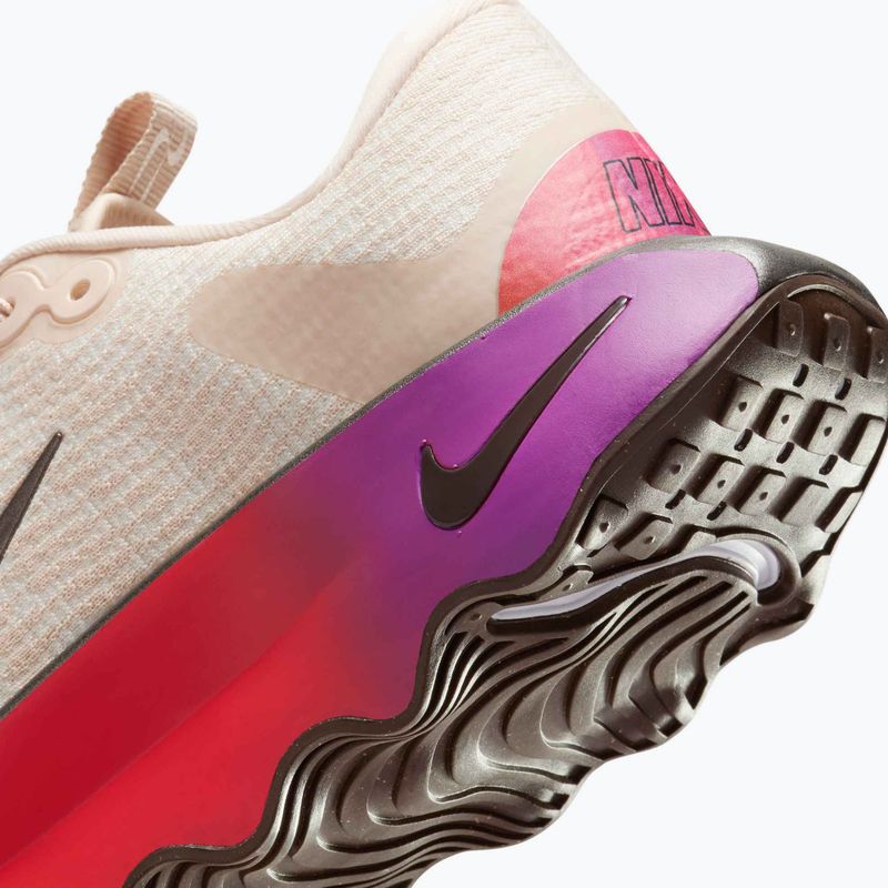 Women's training shoes Nike Motiva SE pearl white/pale ivory/vivid purple/metallic gold grain 9