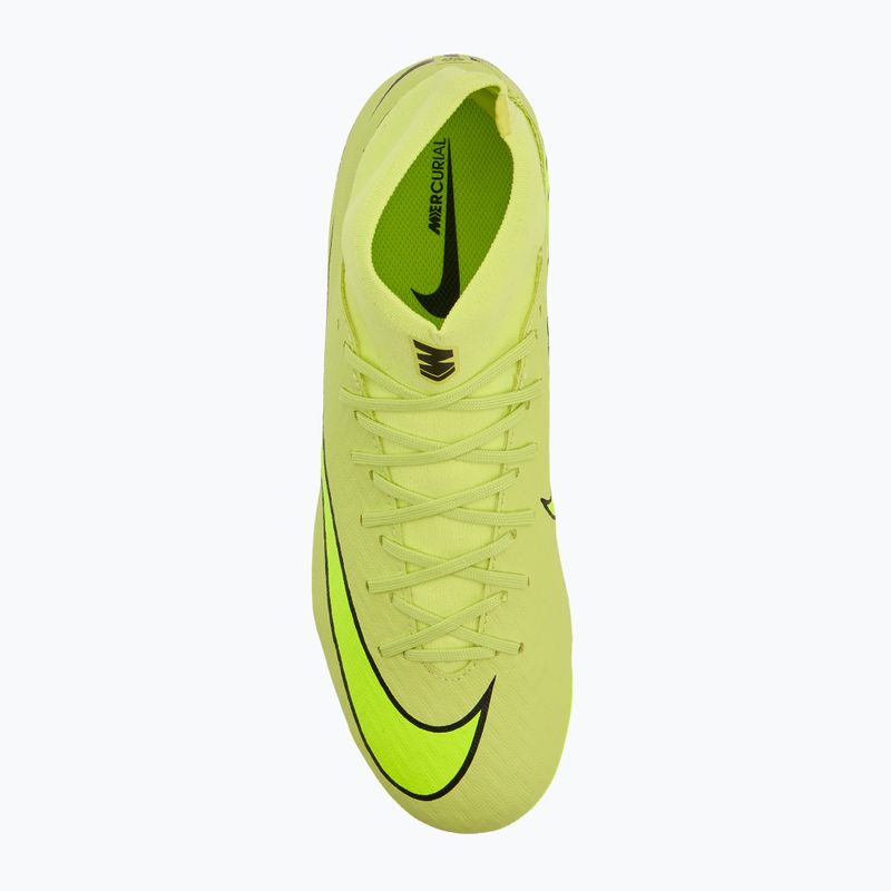 Men's football boots Nike Mercurial Superfly 10 Academy AG limelight/hyper crimson/volt 5