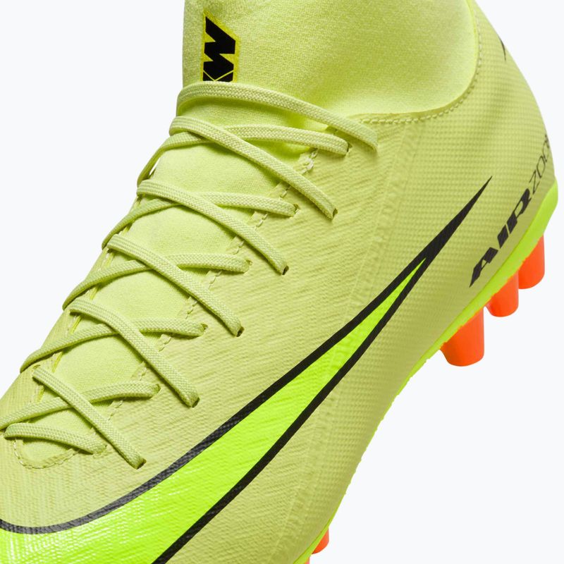 Men's football boots Nike Mercurial Superfly 10 Academy AG limelight/hyper crimson/volt 7