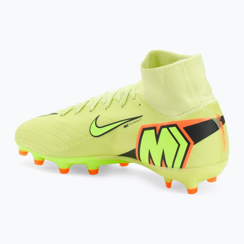 Men's football boots Nike Mercurial Superfly 10 Pro AG-Pro limelight/hyper crimson/volt 3