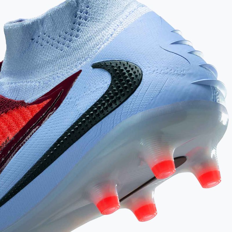 Men's football boots Nike Phantom 6 High Elite AG royal tint/bright crimson/black 10