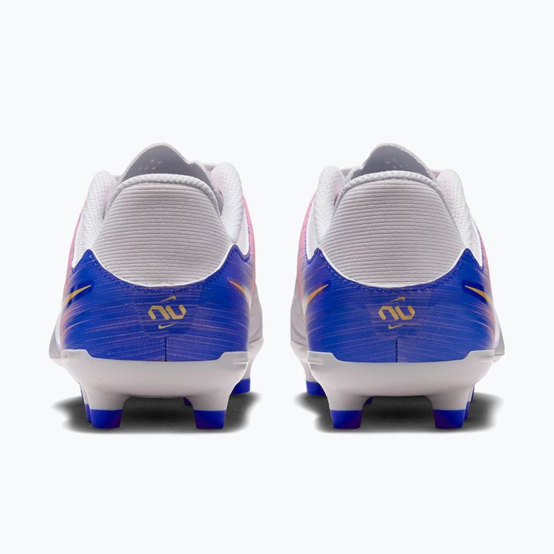 Children's football boots Nike United Tiempo Legend 10 Academy Jr FG/MG vast grey/racer blue 4