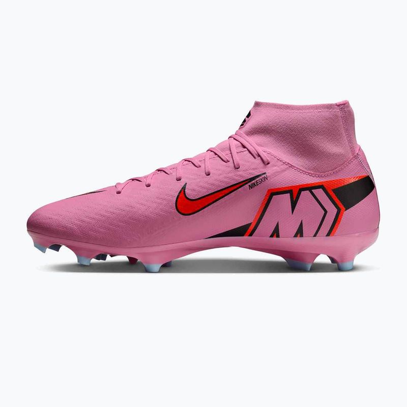 Men's football boots Nike Mercurial Superfly 10 Academy MG magic flamingo/black/total crimson 2