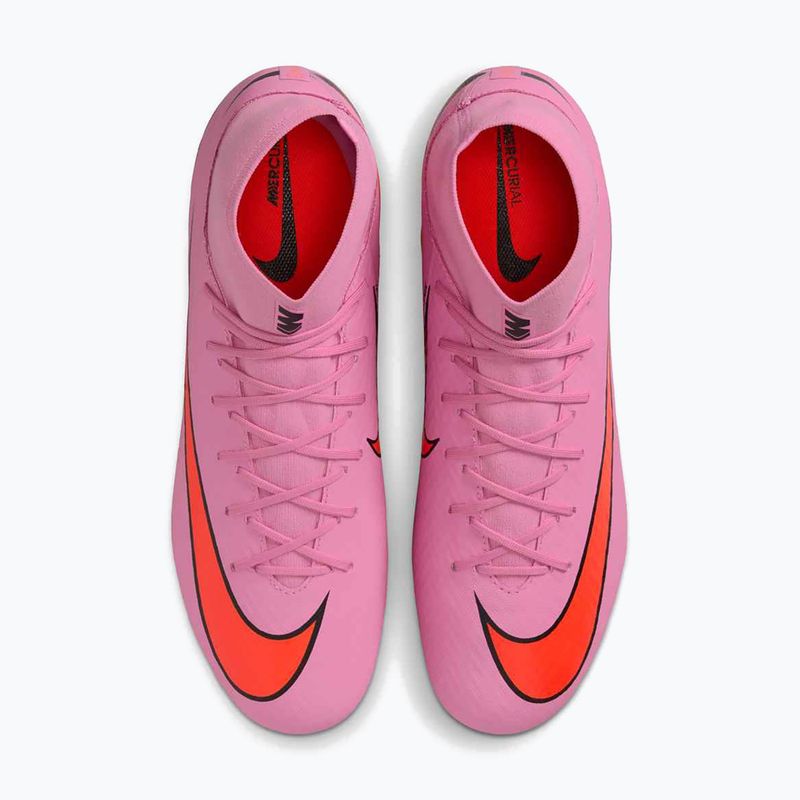 Men's football boots Nike Mercurial Superfly 10 Academy MG magic flamingo/black/total crimson 6