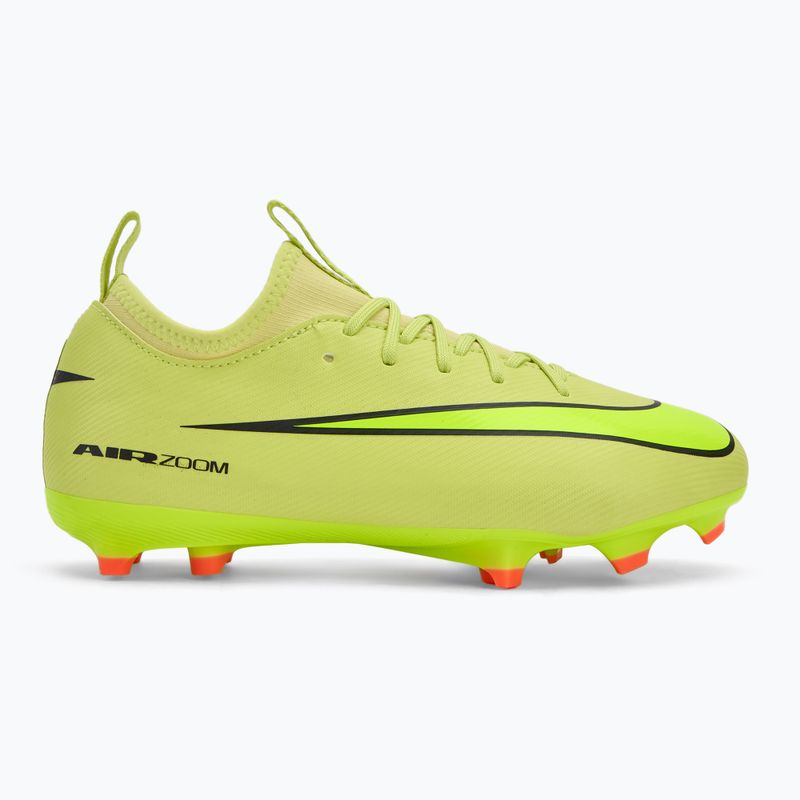 Children's football boots Nike Mercurial Vapor 16 Academy FG/MG limelight/hyper crimson/volt 2