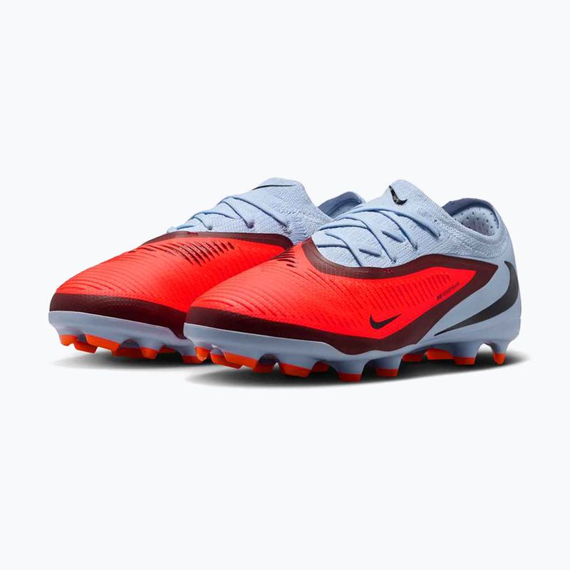 Children's football boots Nike Phantom 6 Low Pro FG/MG royal tint/bright crimson/black 10