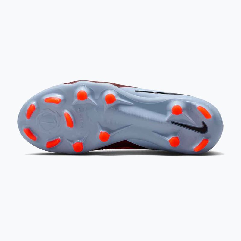 Children's football boots Nike Phantom 6 Low Pro FG/MG royal tint/bright crimson/black 12