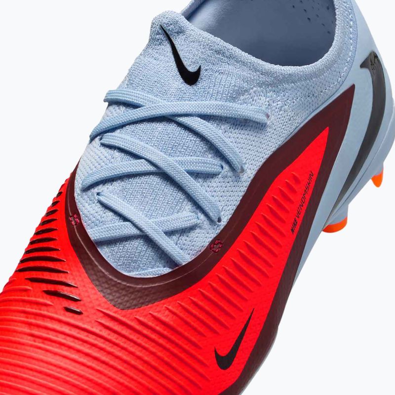 Children's football boots Nike Phantom 6 Low Pro FG/MG royal tint/bright crimson/black 14