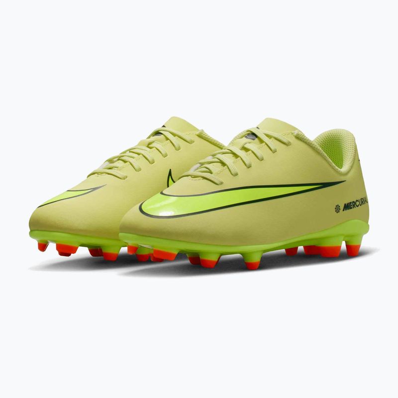 Kids' football boots Nike Mercurial Vapor 16 Club FG/MG limelight/hyper crimson/volt 3