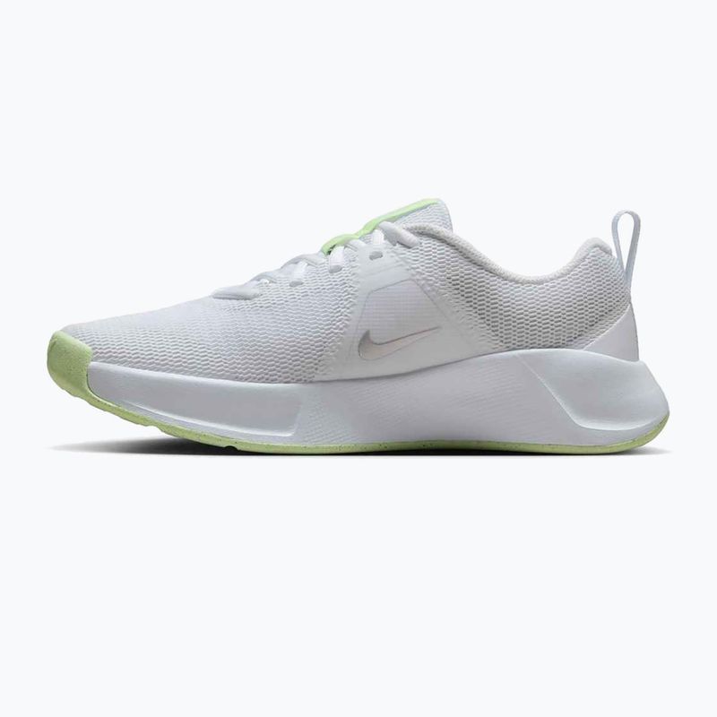 Women's training shoes Nike MC Trainer 3 white/metallic silver/barely volt 2