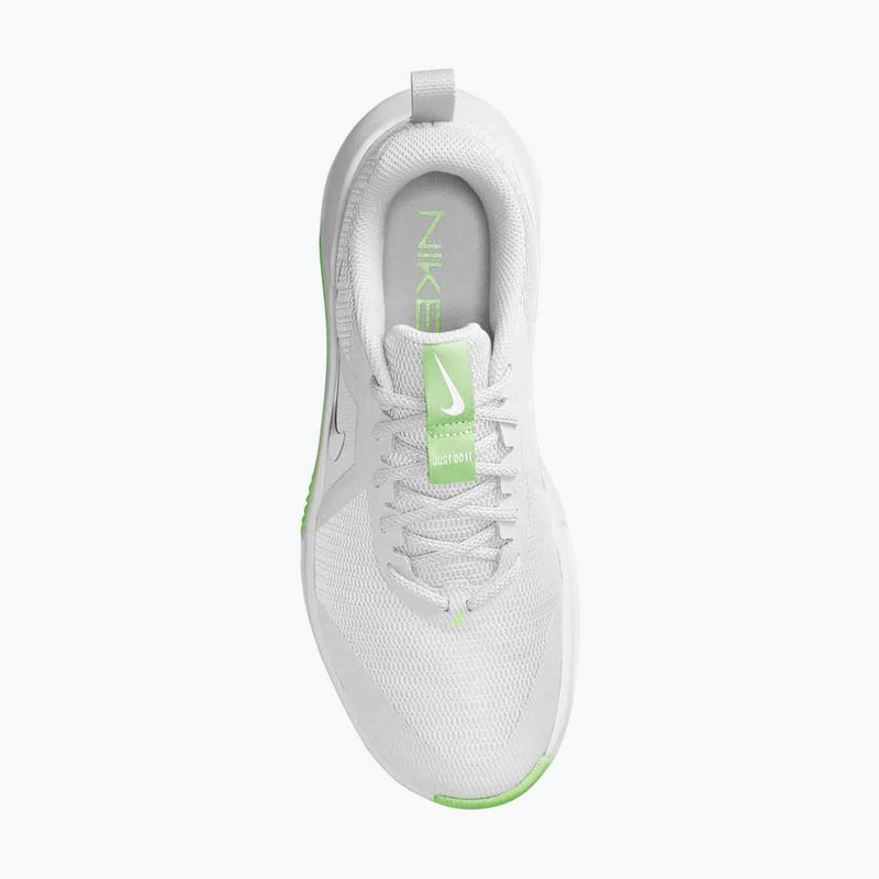 Women's training shoes Nike MC Trainer 3 white/metallic silver/barely volt 6