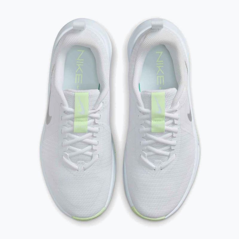 Women's training shoes Nike MC Trainer 3 white/metallic silver/barely volt 7
