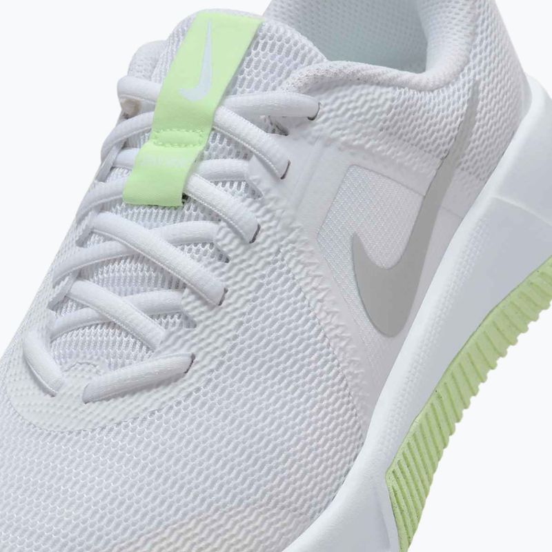 Women's training shoes Nike MC Trainer 3 white/metallic silver/barely volt 8