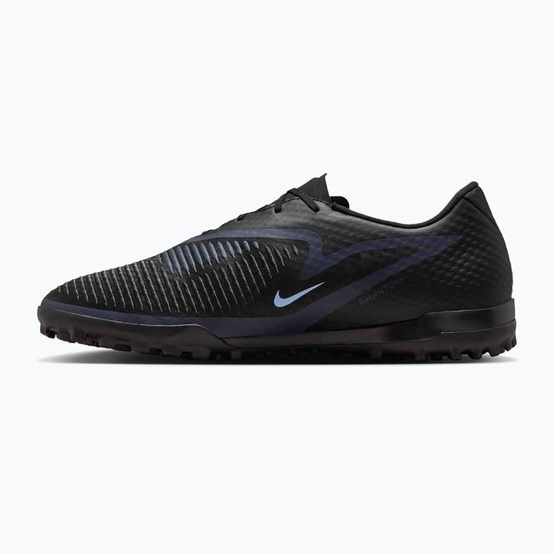 Men's football boots Nike Phantom 6 Low Academy TF black/black 2