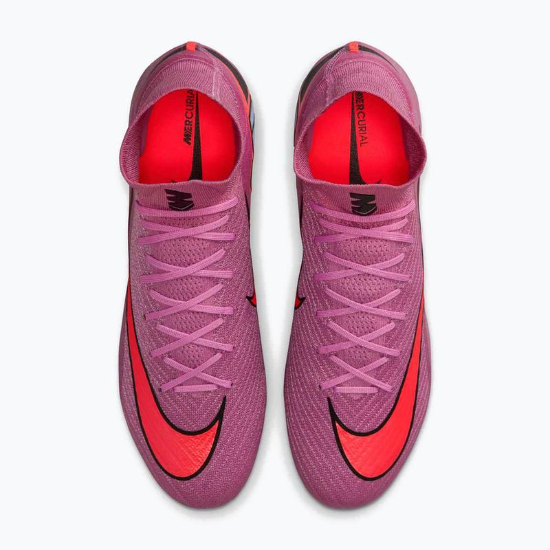 Men's football boots Nike Mercurial Superfly 10 Elite FG magic flamingo/black/total crimson 5