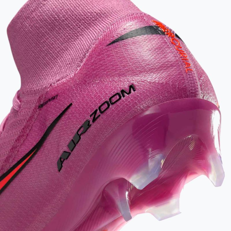 Men's football boots Nike Mercurial Superfly 10 Elite FG magic flamingo/black/total crimson 7