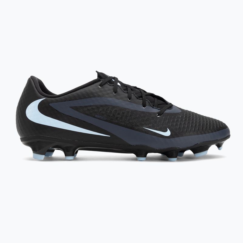 Men's football boots Nike Phantom 6 Low Academy FG/MG black/black 2