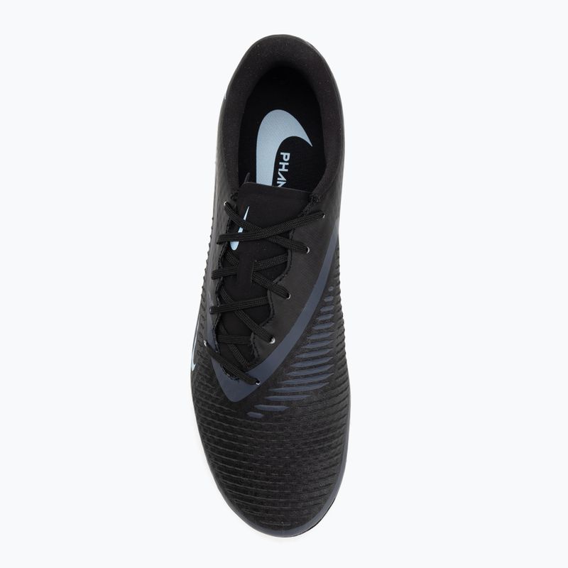 Men's football boots Nike Phantom 6 Low Academy FG/MG black/black 5