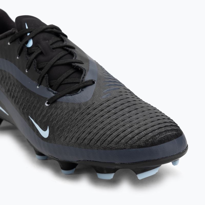 Men's football boots Nike Phantom 6 Low Academy FG/MG black/black 7