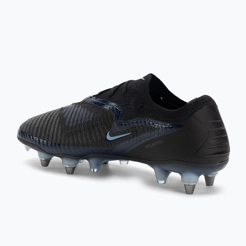 Men's football boots Nike Phantom 6 Low Elite SG-Pro black/black 3