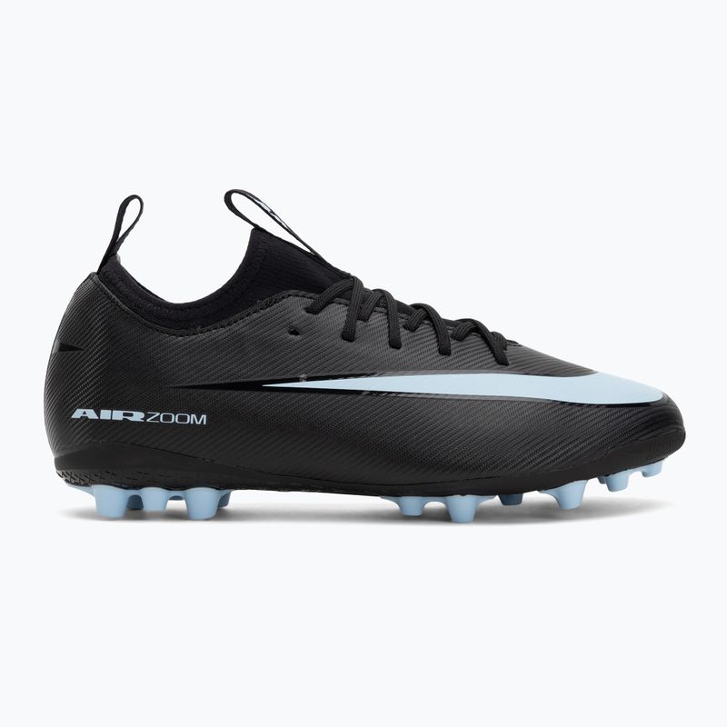 Children's football boots Nike Mercurial Vapor 16 Academy AG black/ice blue 2