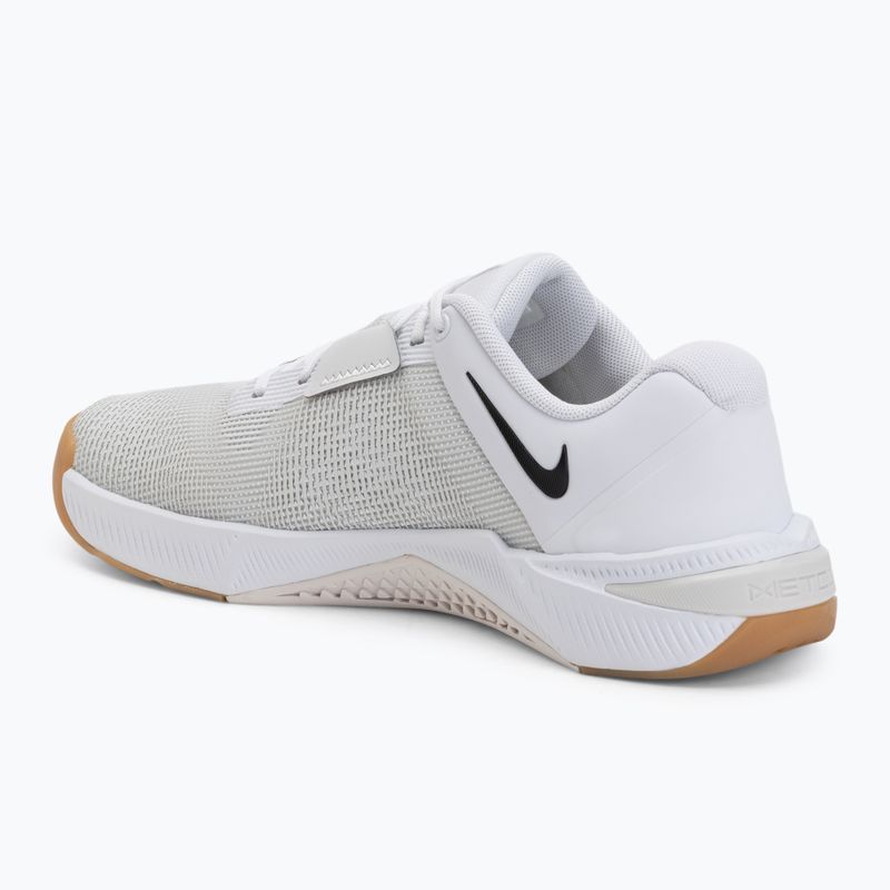 Men's weightlifting shoes Nike Metcon 10 white/platinum tint/black 3