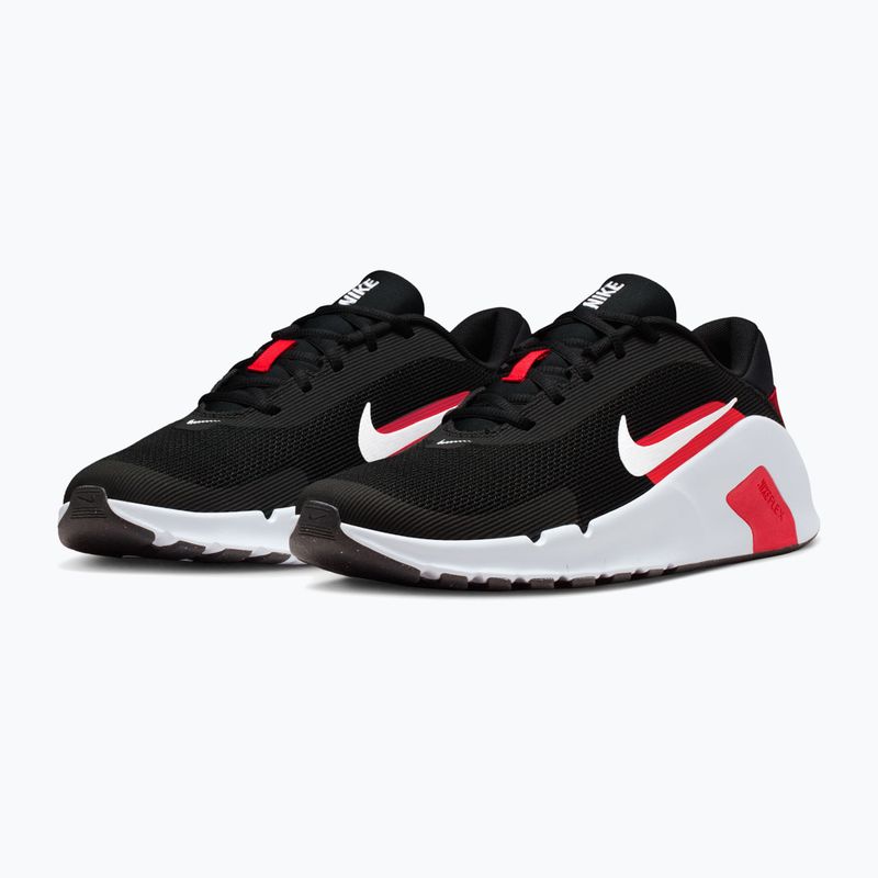 Men's training shoes Nike Flex Train black/university red/white 3