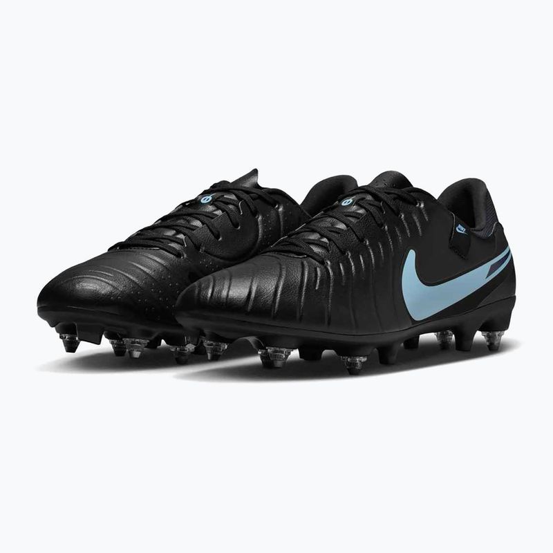 Men's football boots Nike Tiempo Legend 10 Academy SG-Pro black/black 3