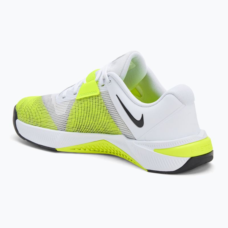 Men's weightlifting shoes Nike Metcon 10 white/volt/black 3
