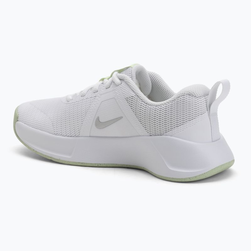 Women's training shoes Nike MC Trainer 3 white/metallic silver/barely volt 3