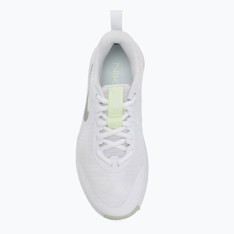 Women's training shoes Nike MC Trainer 3 white/metallic silver/barely volt 5