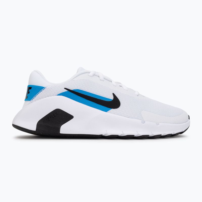 Men's training shoes Nike Flex Train white/blue hero/black 2