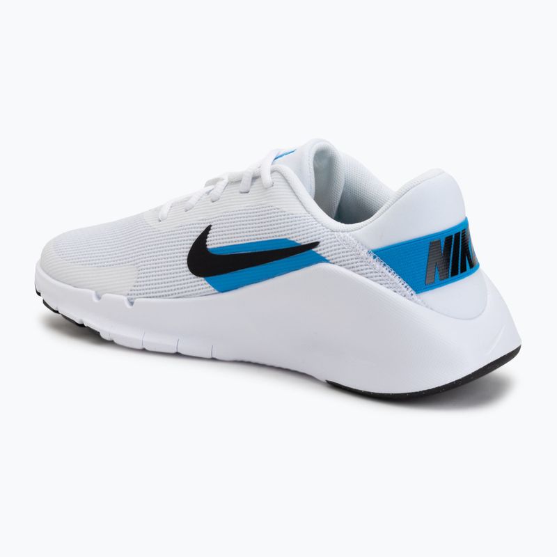 Men's training shoes Nike Flex Train white/blue hero/black 3